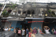 14 People Killed  In Fire In Kolkata, India.