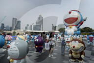 100% Doraemon & Friends Tour Exhibition In Bangkok.