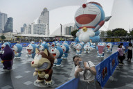 100% Doraemon & Friends Tour Exhibition In Bangkok.