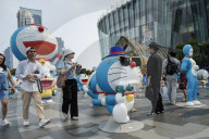 100% Doraemon & Friends Tour Exhibition In Bangkok.