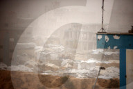Dust Storm In Gaza, Palestine
