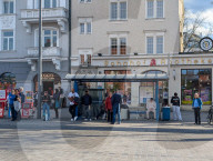 Public Transport At Pasinger Bahnhofsplatz In Munich