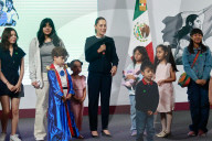 Mexico’s President Claudia Sheinbaum Holds Briefing