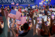 Trump 100 Days Rally In Michigan