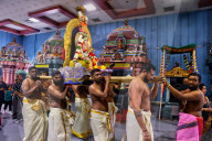 Tamil Hindus Perform Special Prayers For Lord Ayyappa