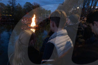 Walpurgis Night In Linkoping, Sweden
