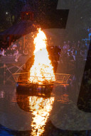 Walpurgis Night In Linkoping, Sweden