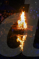 Walpurgis Night In Linkoping, Sweden