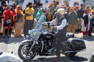 Sikhs Take Part In A Nagar Kirtan During Vaisakhi In Toronto, Canada