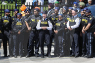Sikhs Take Part In A Nagar Kirtan During Vaisakhi In Toronto, Canada