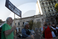 Demonstration By Retirees Demanding Remedies And Improvements To Their Retirement Plans