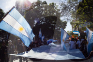 March Of The General Confederation Of Labor (CGT) For Labor Day