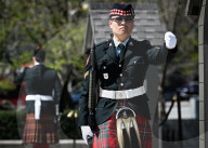 Ceremonial Guard Performs Changing Of The Guard At Ottawa’s National War Memorial