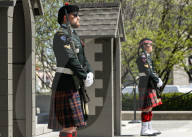 Ceremonial Guard Performs Changing Of The Guard At Ottawa’s National War Memorial