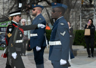 Ceremonial Guard Performs Changing Of The Guard At Ottawa’s National War Memorial
