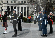 Ceremonial Guard Performs Changing Of The Guard At Ottawa’s National War Memorial