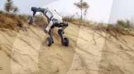 Wheeled industrial robot