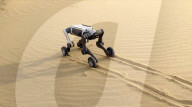 Wheeled industrial robot