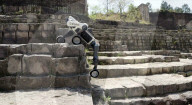 Wheeled industrial robot
