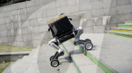 Wheeled industrial robot