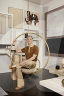 At home with Lee Broom, the designer who put Beyonce in a swing.