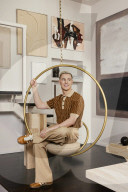 At home with Lee Broom, the designer who put Beyonce in a swing.