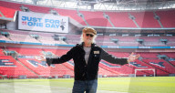 Just For One Day the Live Aid Musical launch event at Wembley Stadium, London, UK.