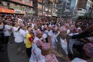 Rato Macchindranath Chariot Procession In Nepal