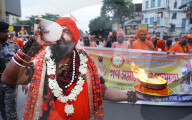 Protest March To Protect Hindus In Kolkata, India