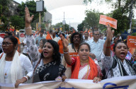 Protest March To Protect Hindus In Kolkata, India