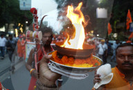 Protest March To Protect Hindus In Kolkata, India