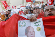 Kais Saied’s Supporters Protest Against Foreign Interference In Tunis