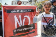 Kais Saied’s Supporters Protest Against Foreign Interference In Tunis