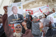 Kais Saied’s Supporters Protest Against Foreign Interference In Tunis