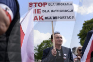"Poland For Poles" Far-Right Rally Against Immigration In Poland.