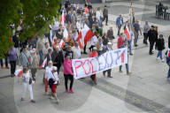 "Poland For Poles" Far-Right Rally Against Immigration In Poland.
