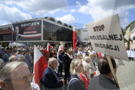 "Poland For Poles" Far-Right Rally Against Immigration In Poland.