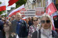 "Poland For Poles" Far-Right Rally Against Immigration In Poland.