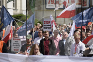 "Poland For Poles" Far-Right Rally Against Immigration In Poland.