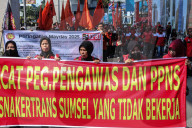 International Workers' Day In Indonesia