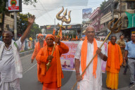  Pro - Hindu Protest Against Terror Attacks In Kashmir.