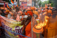  Pro - Hindu Protest Against Terror Attacks In Kashmir.