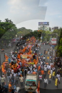  Pro - Hindu Protest Against Terror Attacks In Kashmir.
