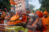 Pro - Hindu Protest Against Terror Attacks In Kashmir.