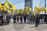 Pro-Khalistan Sikhs Protest In Toronto, Canada