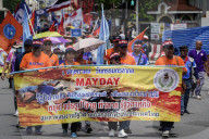 International Labor Day In Bangkok.