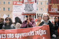 International Labour Day In Athens