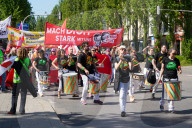 Labour Day Protest In Munich