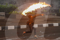 Labor Day Protest In Bandung Ends In Riot