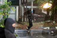 Labor Day Protest In Bandung Ends In Riot